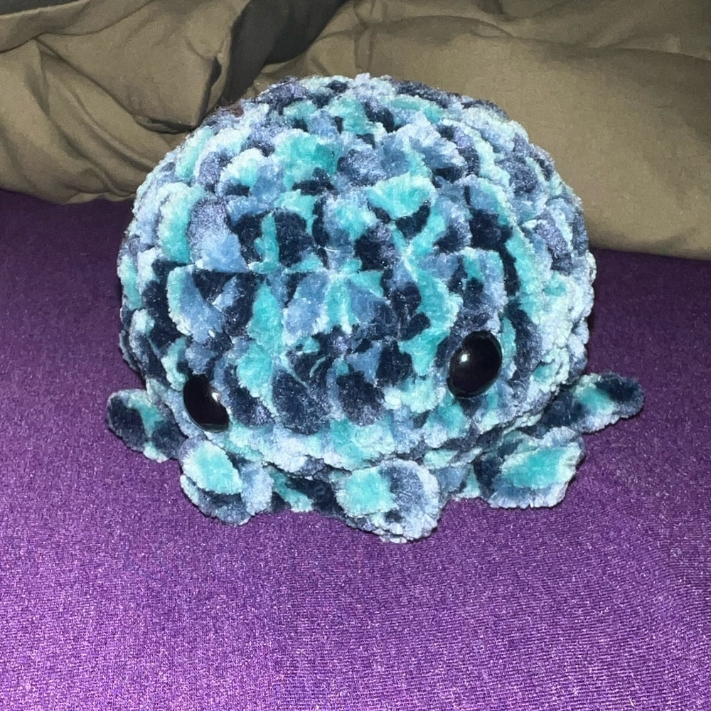 Crocheted octopus
